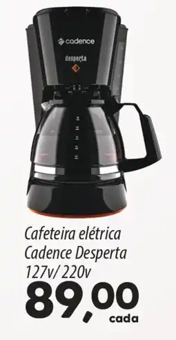 Asun Cafeteira elétrica Cadence Desperta 127v/220v oferta