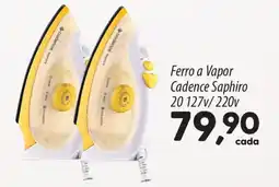Asun Ferro a Vapor Cadence Saphiro 20 127v/220v oferta