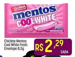 Muffato Chiclete Mentos Cool White Fresh Envelope oferta