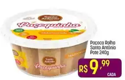 Muffato Paçoca Rolha Santo Antônio Pote oferta