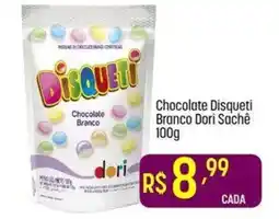 Muffato Chocolate Disqueti Branco Dori Sachê oferta