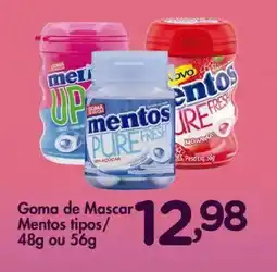 Confiança Supermercados Goma de Mascar Mentos tipos oferta