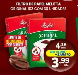 Rede Bom Lugar Filtro de papel melitta oferta