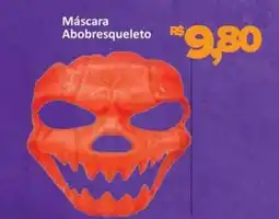 Supermercados Savegnago Máscara Abobresqueleto oferta