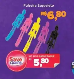 Supermercados Savegnago Pulseira Esqueleto oferta