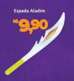 Supermercados Savegnago Espada Aladim oferta