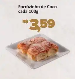 Supermercados Savegnago Forrózinho de Coco cada oferta