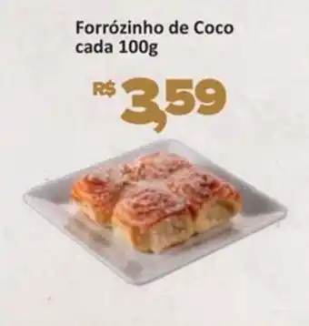 Supermercados Savegnago Forrózinho de Coco cada oferta