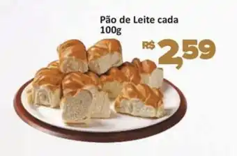 Supermercados Savegnago Pão de Leite cada oferta