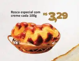 Supermercados Savegnago Rosca especial com creme cada oferta