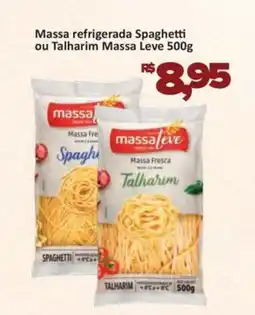 Supermercados Savegnago Massa refrigerada Spaghetti ou Talharim Massa Leve oferta