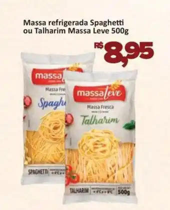 Supermercados Savegnago Massa refrigerada Spaghetti ou Talharim Massa Leve oferta