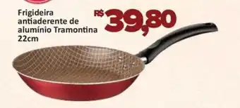 Supermercados Savegnago Frigideira antiaderente de alumínio Tramontina oferta