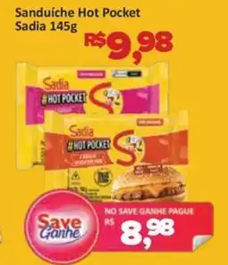 Supermercados Savegnago Sanduíche Hot Pocket Sadia oferta