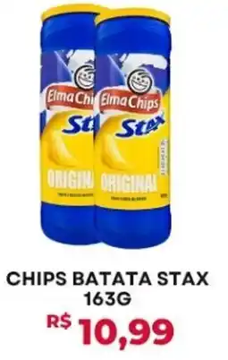 Alvorada Supermercados Chips batata stax oferta