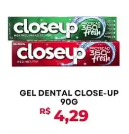 Alvorada Supermercados Gel dental close-up oferta