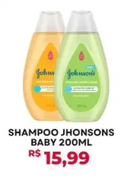 Alvorada Supermercados Shampoo jhonsons baby oferta