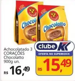 Supermercados Koch Achocolatado 3 CORAÇÕES Chocolatto oferta