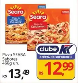 Supermercados Koch Pizza SEARA Sabores oferta