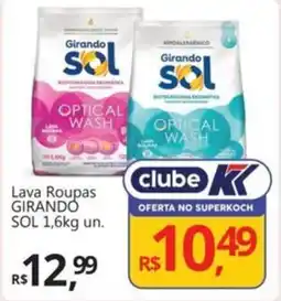 Supermercados Koch Lava Roupas GIRANDO SOL oferta