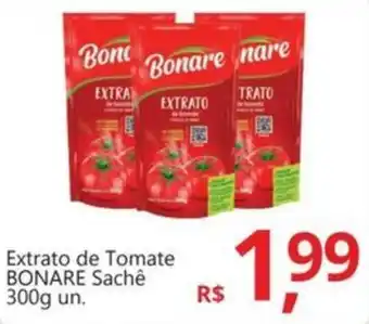 Supermercados Koch Extrato de Tomate BONARE Sachê oferta