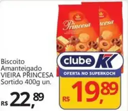 Supermercados Koch Biscoito Amanteigado VIEIRA PŘINCESA Sortido oferta