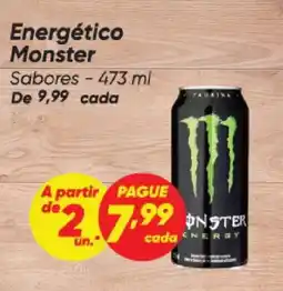 Dia Energético Monster oferta