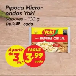 Dia Pipoca Micro- ondas Yoki Sabores oferta