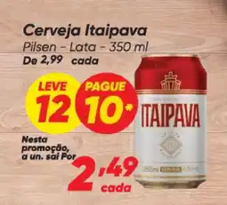 Dia Cerveja Itaipava Pilsen - Lata oferta