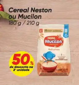 Dia Cereal Neston ou Mucilon oferta