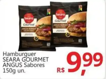 Supermercados Koch Hamburguer SEARA GOURMET ANGUS Sabores oferta