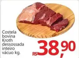 Supermercados Koch Costela bovina Kroth dessossada inteiro vácuo k oferta