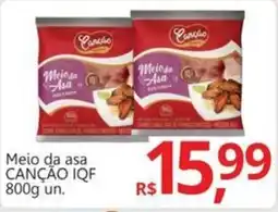 Supermercados Koch Meio da asa CANÇÃO IQF oferta