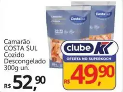 Supermercados Koch Camarão COSTA SUL Cozido Descongelado oferta