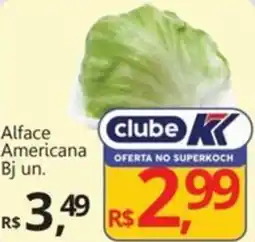 Supermercados Koch Alface Americana Bj un. oferta