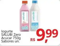 Supermercados Koch logurte SALUBI Zero Acucar Sabores un. oferta