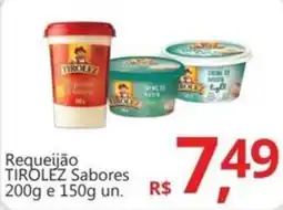 Supermercados Koch Requeijão TIROLEZ Sabores oferta