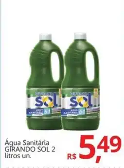 Supermercados Koch Água Sanitária GIRANDO SOL oferta