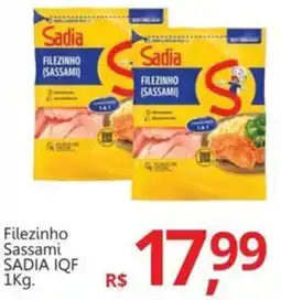 Supermercados Koch Filezinho Sassami SADIA IQF oferta