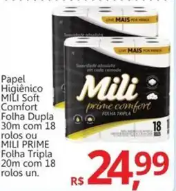 Supermercados Koch Papel Higiênico MILI Soft Comfort oferta