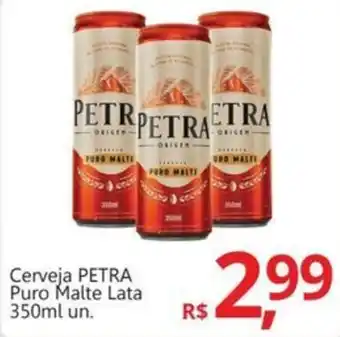 Supermercados Koch Cerveja PETRA Puro Malte Lata oferta