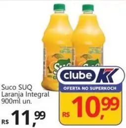 Supermercados Koch Suco SUQ Laranja Integral oferta
