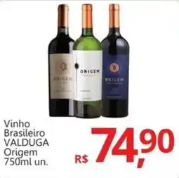 Supermercados Koch Vinho Brasileiro VALDUGA Origem oferta