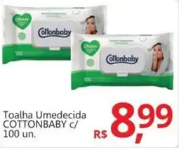 Supermercados Koch Toalha Umedecida COTTONBABY oferta