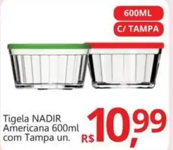 Supermercados Koch Tigela NADIR Americana com Tampa un. oferta