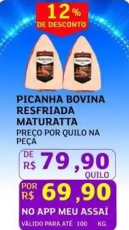 Assaí Atacadista Picanha bovina resfriada maturatta oferta
