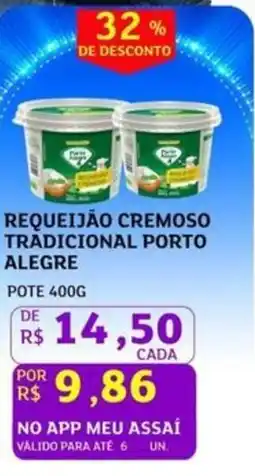 Assaí Atacadista Requeijão cremoso tradicional porto alegre oferta