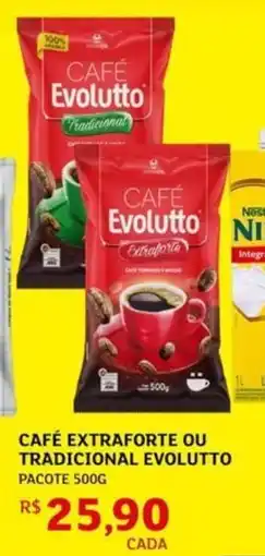 Assaí Atacadista Café extraforte ou tradicional evolutto pacote oferta