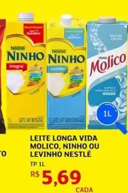 Assaí Atacadista Leite longa vida molico, ninho ou levinho nestlé oferta