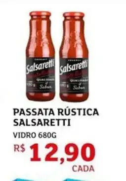 Assaí Atacadista Passata rústica salsaretti vidro oferta